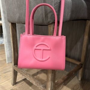 Pink never use Telfar
